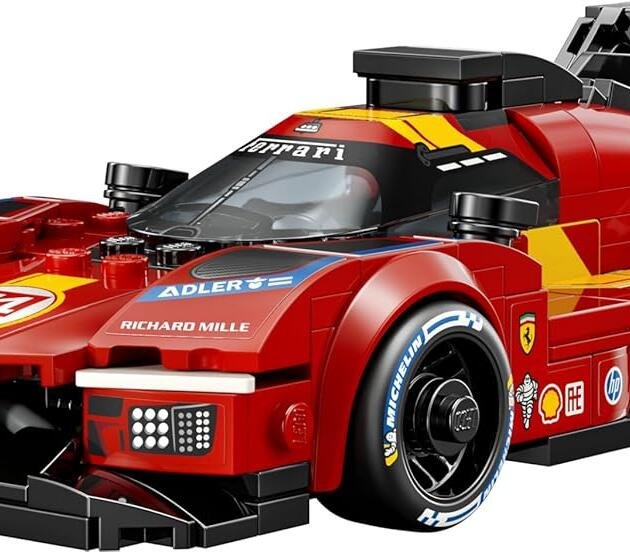 LEGO Speed Champions Ferrari 499P Hypercar 77261 | Coche de Carreras de Construcción 328 Piezas