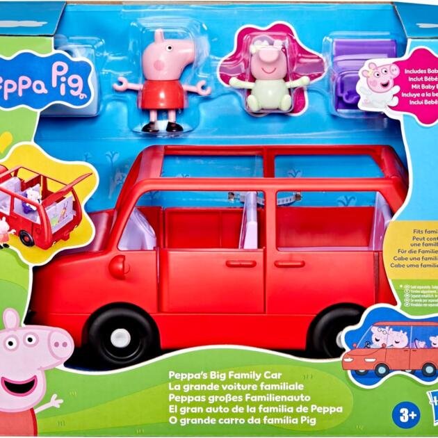 Peppa Pig Gran Coche Familiar | Peppa's Big Family Car