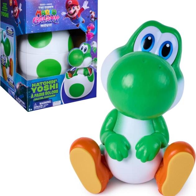 Super Mario Hatchin' Yoshi Interactivo | Figura Electrónica con Huevo | Sonidos y Frases | Nintendo Oficial