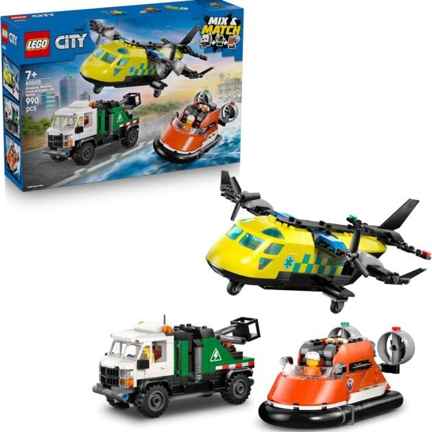 LEGO City 60505 Vehículos de Emergencia Aérea