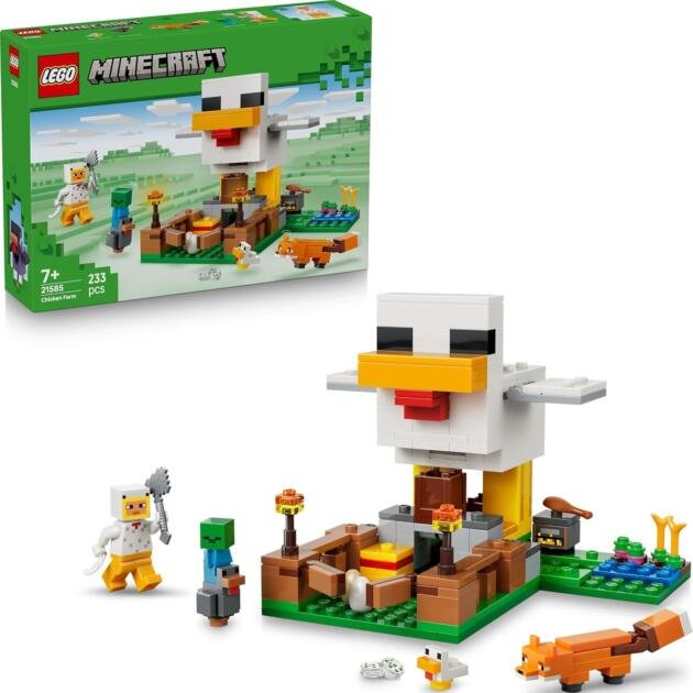 LEGO Minecraft 21585 La Granja de Pollos |  233 Piezas