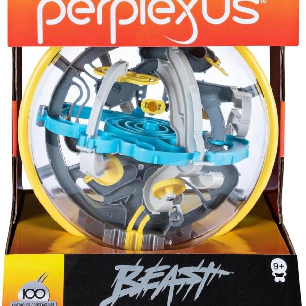 Perplexus Beast | Laberinto 3D con 100 Obstáculos | Juego de Habilidad y Destreza