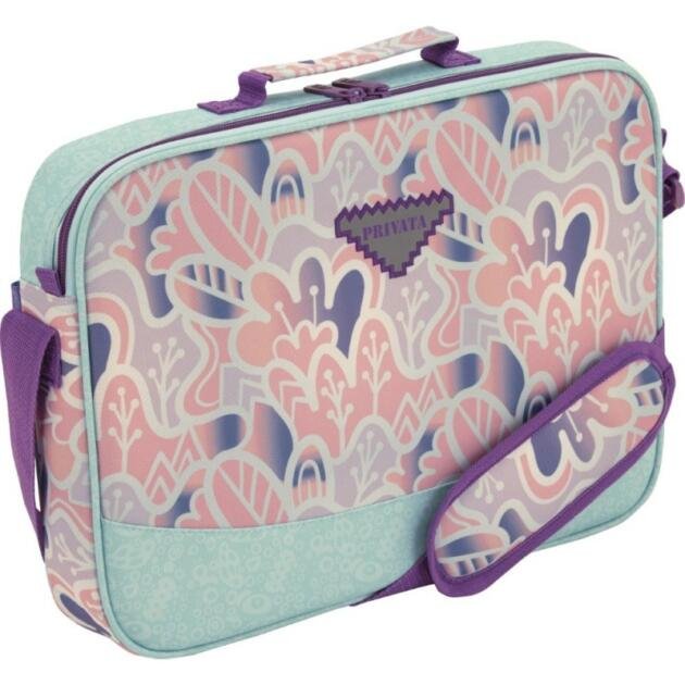 Cartera Extraescolar Privata con Bandolera Ajustable | Bolsa para Actividades y Academia