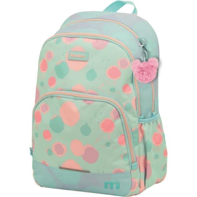 Mochila Escolar Doble Compartimento Tandem 39,5 cm | Adaptable a Carro y Gran Capacidad