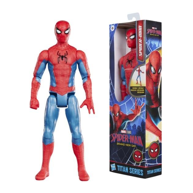 Figura Spider-Man Titan Series 30 cm | Marvel Studios Brand New Day | Hasbro