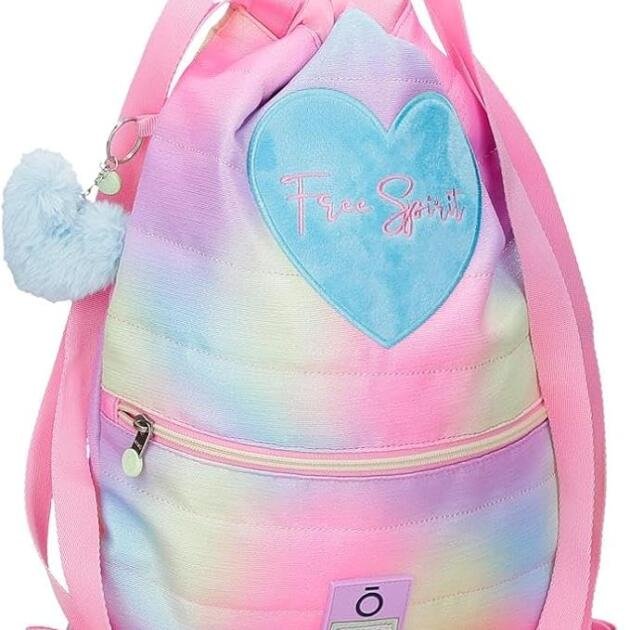 Mochila Saco Enso Free Spirit con Bolsillo Inferior | Mochila Deportiva Escolar