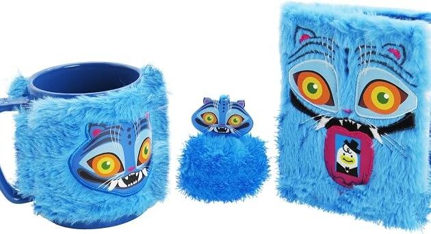 KPop Demon Hunters Fuzzy Gift Set Derpy Tiger – Set Regalo