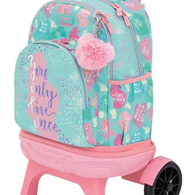 Mochila con Carro Tandem Girl Only Compact Premium Desmontable