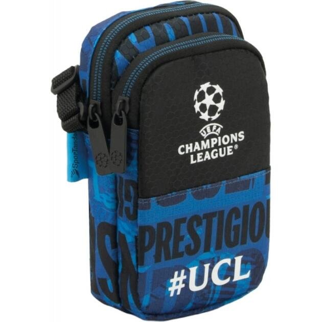 Bandolera Portamóvil UEFA Champions League Doble Cuerpo Azul