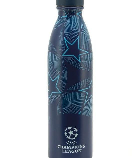 Botella Térmica UEFA Champions League 750 ml Azul Estrellas