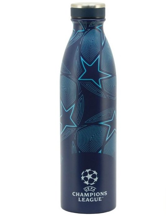 Botella Térmica UEFA Champions League 750 ml Azul Estrellas