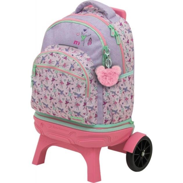 Mochila Tandem Dance Bailarinas con Carro Compact Premium Desmontable