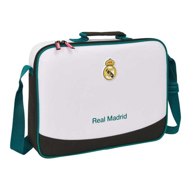Cartera Extraescolares Real Madrid 2026/27 con Bandolera Ajustable