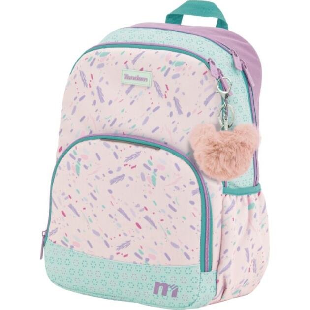 Mochila Escolar Tandem Pastel Doble Cuerpo | Mochila con Corazón