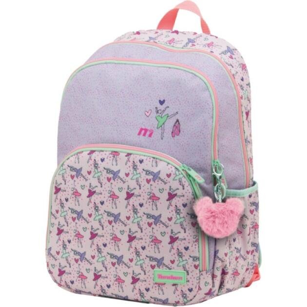 Mochila Escolar Tandem Dance Doble Cuerpo | Bailarinas y Corazones