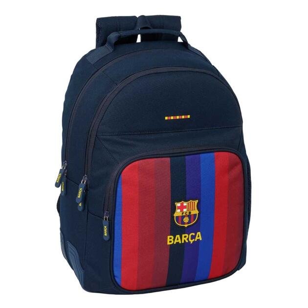 Mochila Doble FC Barcelona 2026/27 Adaptable a Carro – Mochila Escolar Barça