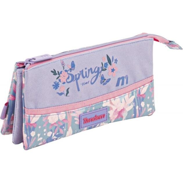Portatodo 3 Bolsillos Tandem Spring Time Floral