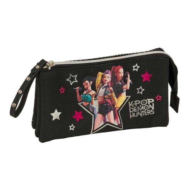 Portatodo Triple K-Pop Demon Hunters Energy Negro