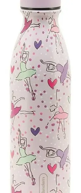 Botella Tandem Dance Bailarinas 500 ml | Botella Escolar Reutilizable
