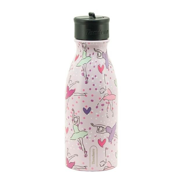 Botella Infantil Tandem Dance 350 ml | Botella Escolar Bailarinas