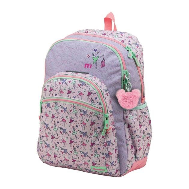 Mochila Escolar Tandem Dance Bailarinas 44cm | Mochila Doble Compartimento