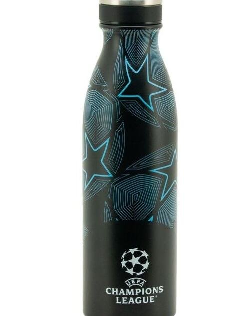Botella Térmica UEFA Champions League 500 ml Negra con Estrellas (copia)