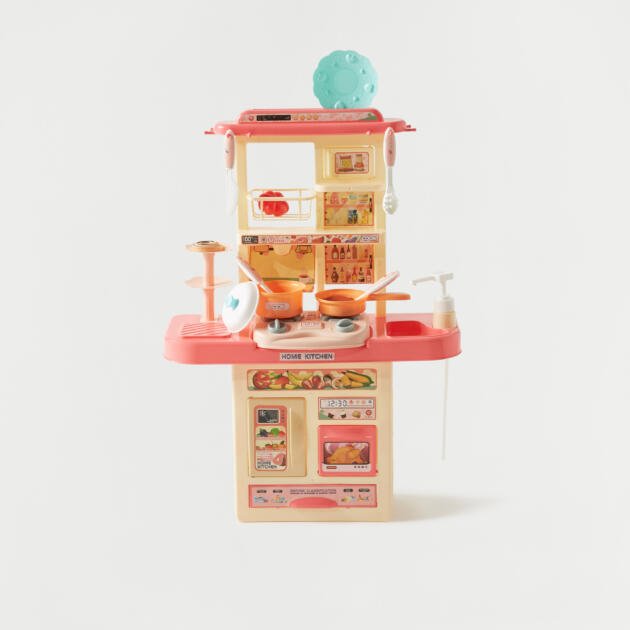 Dream Kitchen DIY Cocina Infantil con Luz, Sonido, Agua y Accesorios