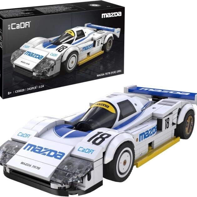 CaDA Mazda 787B #18 1991 1:24 – Coche de Construcción 242 Piezas