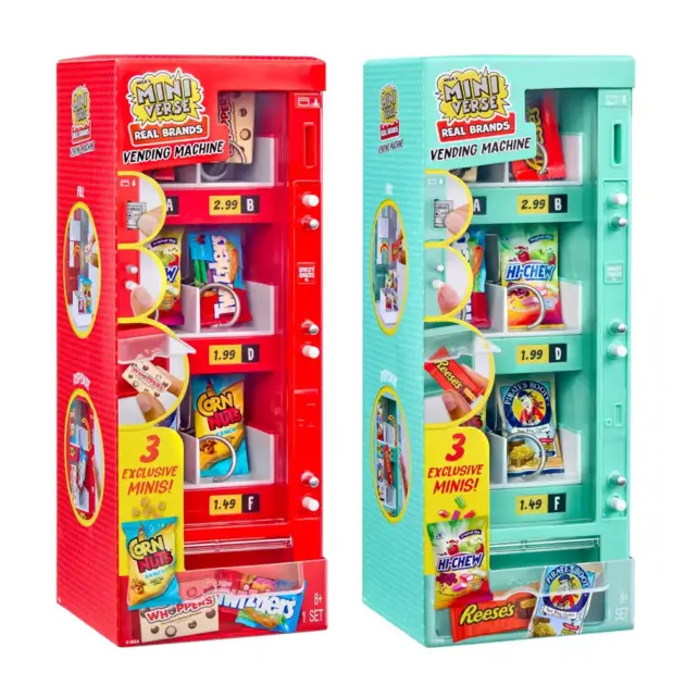Máquina Vending Mini Verse Real Brands