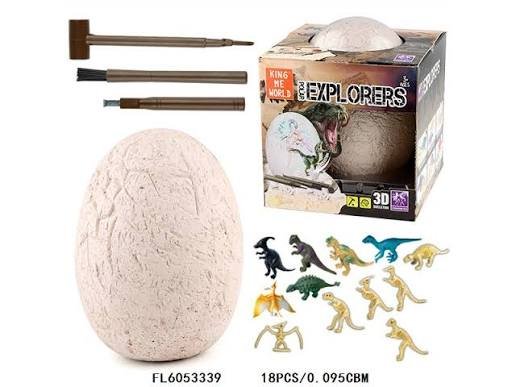 Huevo Excavación Dinosaurios Explorers – Kit Paleontología Infantil