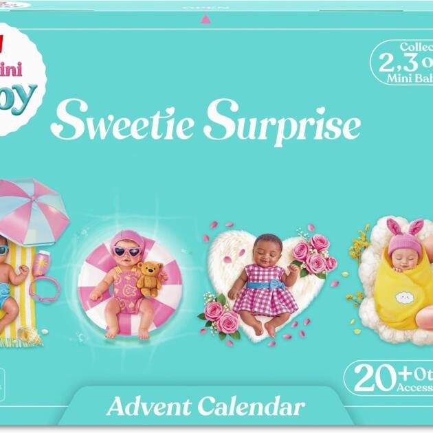 Calendario de Adviento ZURU My Mini Baby Sweetie Surprise – Bebés Miniatura y Más de 20 Accesorios