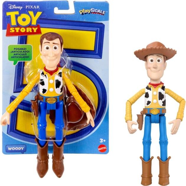 Figura Woody Toy Story 5 Mattel PlayScale | Muñeco Articulado Disney Pixar