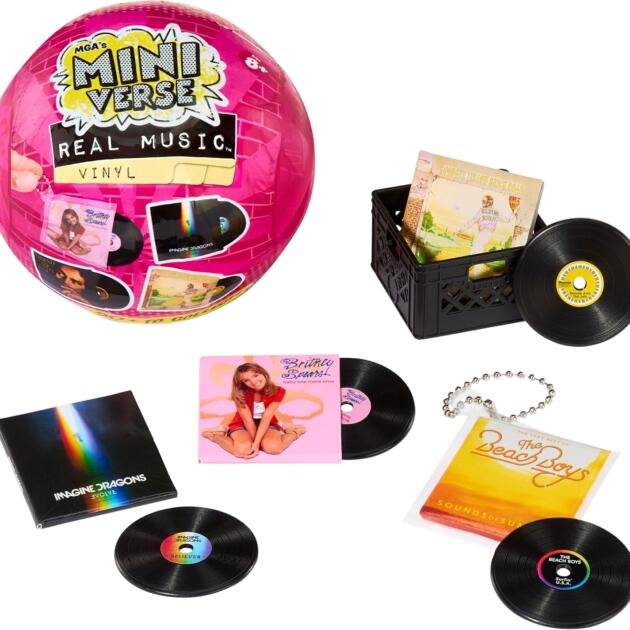 MGA's Miniverse Real Music Vinyl | Mini Vinilos Sorpresa Coleccionables